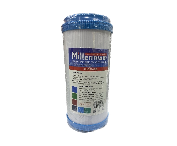 Картридж ВВ 10" угольный с кокосовым углем Millennium 111988 - фото 6483