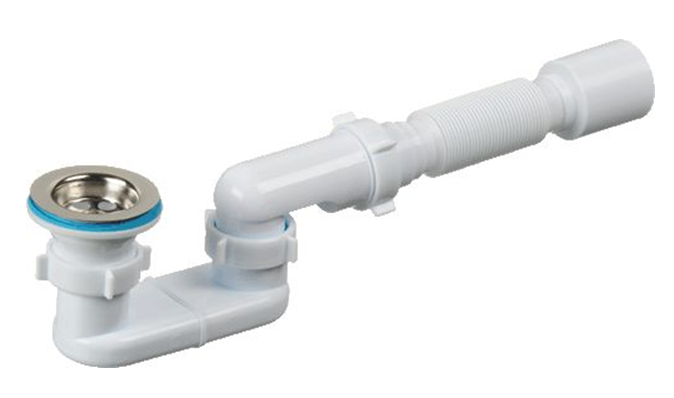 АНИ Е015 Сифон для поддона плоский 1 1/2"*40 (40/1шт) Е015 112082 - фото 6573