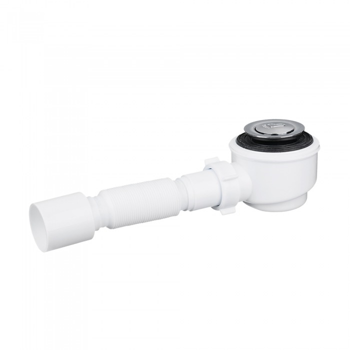 АНИ Е415С Сифон для поддона ХРОМ 1 1/2"*50 (12/1шт) Е415С 112083 - фото 6574