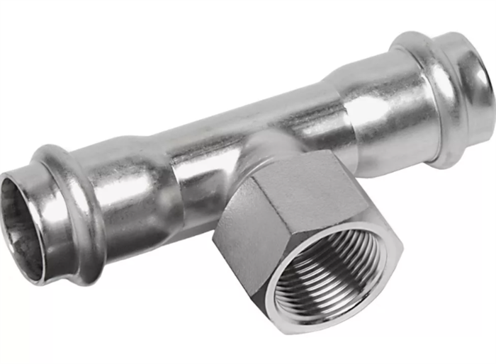 Тройник с вн.р. нерж. сталь 35х1/2" 112566