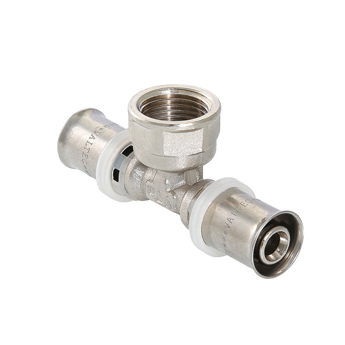 Тройник пресс 16х1/2 внут.х16 113026