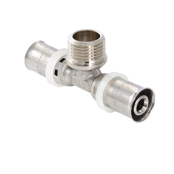 Тройник пресс 16х1/2 нар.х16 113027