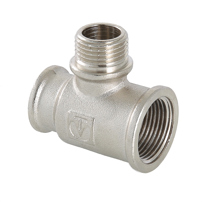 Тройник с переходом на нар. р. 3/4"х1/2"х3/4" вн.-нар.-вн. 112942