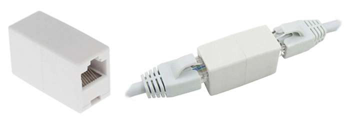 Компютерный проходной адаптер RG-45 (8p-8с) / 03-0101-4 Электро 113073