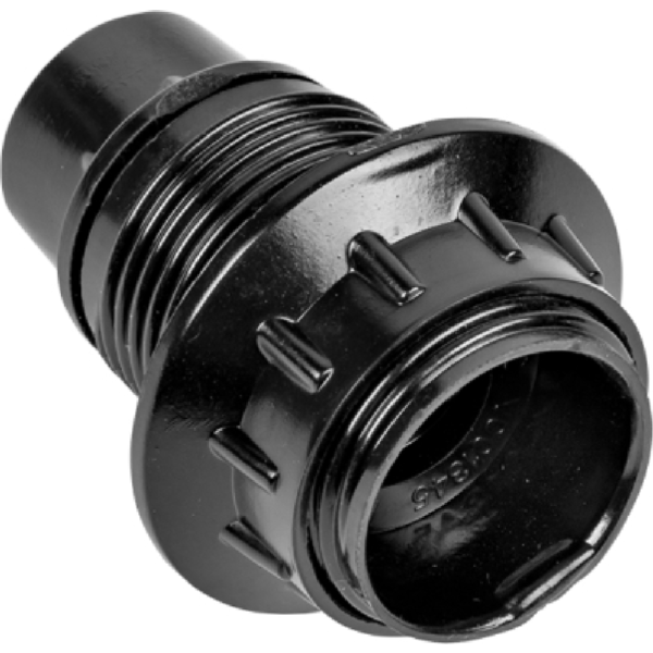 Патрон Е27 карболитовый с юбкой 113617