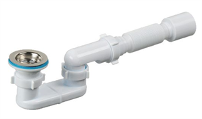 АНИ Е015 Сифон для поддона плоский 1 1/2"*40 (40/1шт) Е015 112082