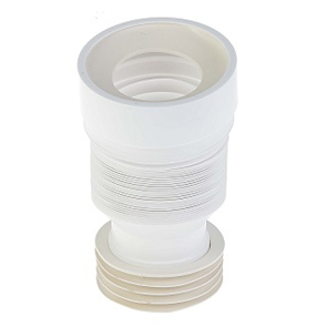 Слив для унитаза ORIO C-990Р гофрированный   220-520мм 112525