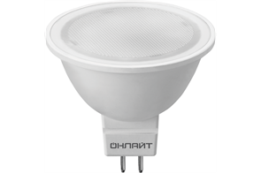 Лампа светодиодная ОНЛАЙТ GU5.3 3000K 220-230V 113552