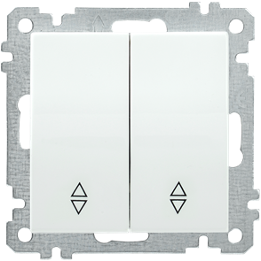 Выкл 2кл. внутр.Белый прох. Электро 113169